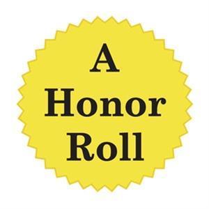 All A's Honor Roll, 2nd Quarter