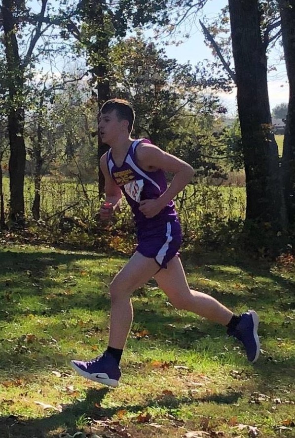 Cash Pasley placed 1st in Jr. High Boys, BSC Meet